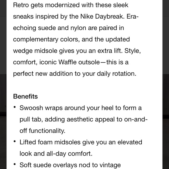 NIB Nike Waffle Debut Trainers Women’s 6.5 - Picture 15 of 15